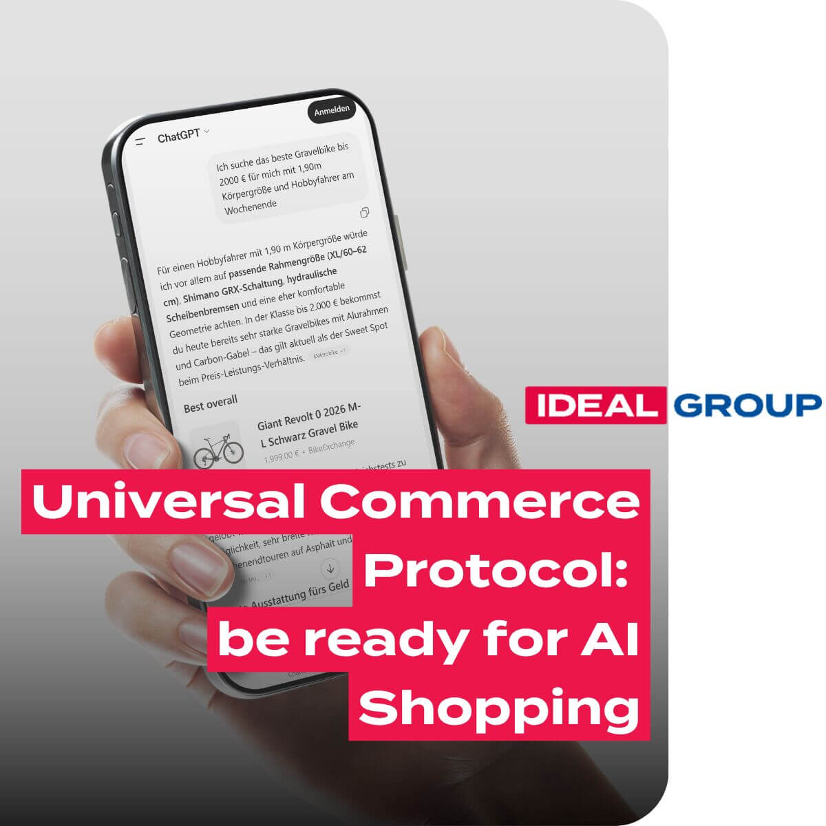 Universal Commerce Protocol AI ready shopping - IDEAL GROUP