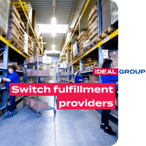 Switch fulfillment providers