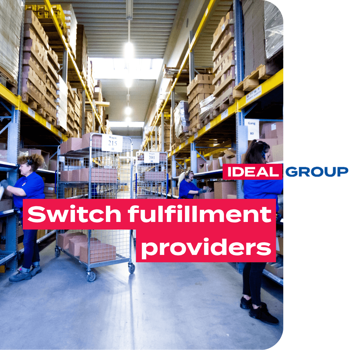 Switch fulfillment providers
